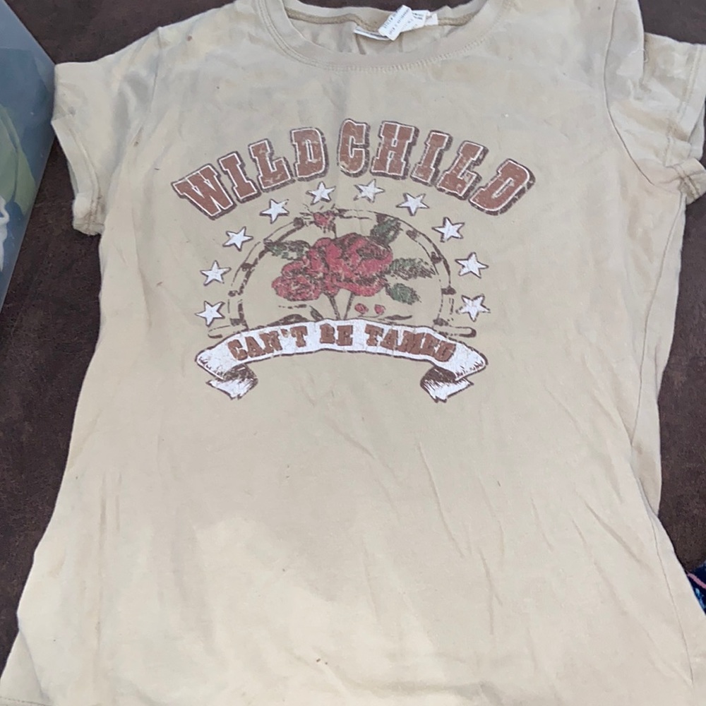 Wild child t shirt